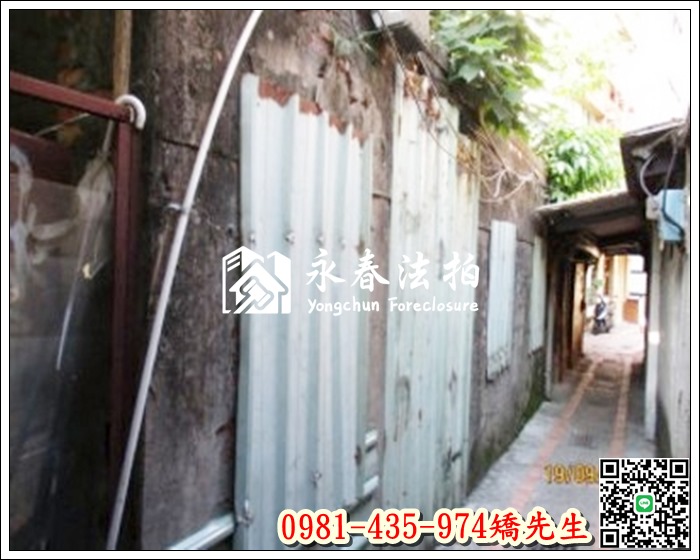 【華西街平房】 法拍屋地址:台北市萬華區華西街40巷6號平房